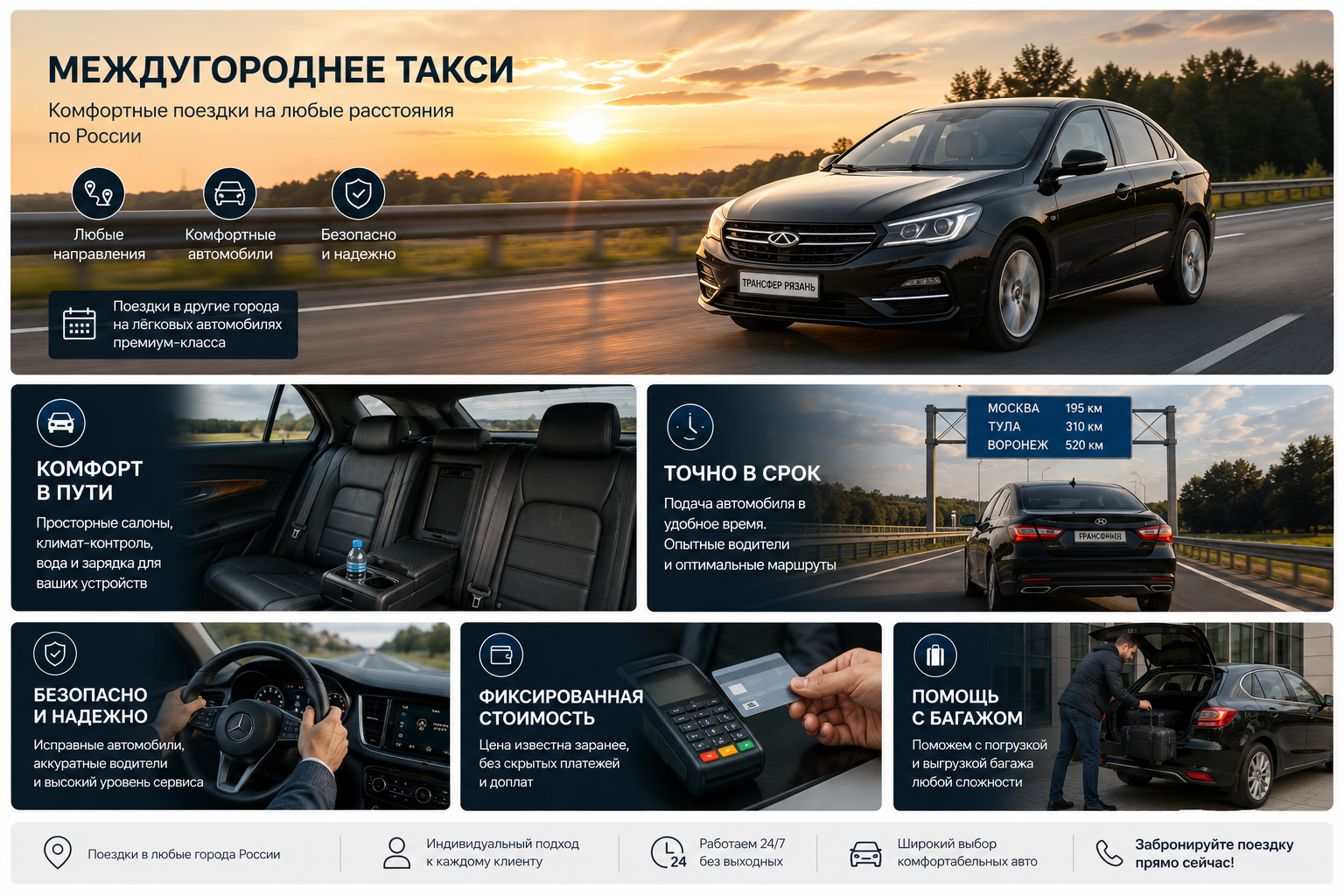 Междугороднее такси — фото